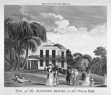 Ranger's House in Green Park, Westminster, London, c1790. Artist: Anon