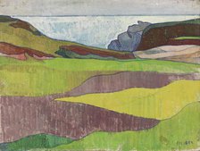 Paysage rocheux, Le Pouldu, ca 1891. Creator: Filiger, Charles (1863-1928).