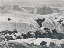 'Crevassed Ice at Entrance to Priestley Glacier', c1911, (1913). Artist: G Murray Levick.