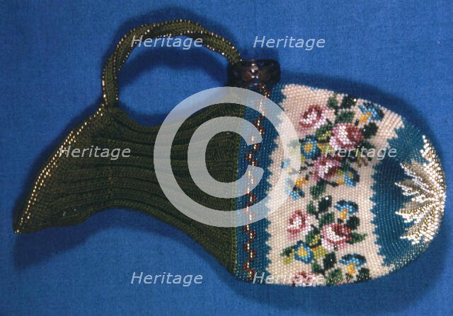 Bag, France, 19th century. Creator: Unknown.