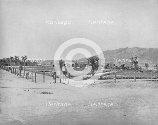 'The Plaza, El Paso, Texas', c1897. Creator: Unknown.