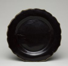 Foliate Dish, 1200s-1300s. Creator: Unknown.