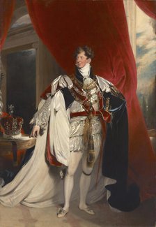 Portrait of George IV (1762-1830), King of the United Kingdom, c1816. Creator: Lawrence, Sir Thomas (1769-1830).