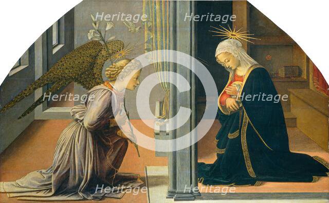 The Annunciation, c. 1435/1440. Creator: Filippo Lippi.