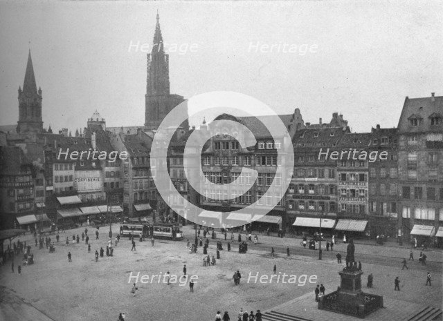 Place Kleber, Strasbourg, France, 1923. Artist: Unknown.