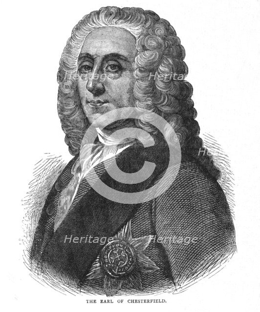 The Earl of Chesterfield, c1800 (1878). Artist: Unknown.