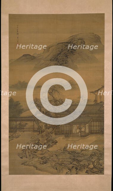 Spring Arriving in the Han Palace, Qing dynasty (1644-1911), 1717. Creator: Yuan Jiang.