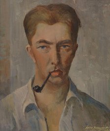 Self-Portrait, 1934. Creator: Juho Salminen.