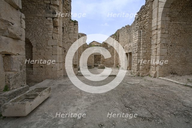 The Baths of Licinius at Dougga (Thugga), Tunisia. Artist: Samuel Magal