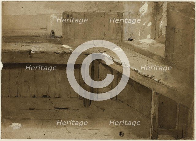 Background Study, 1840/50. Creator: David Wilkie.