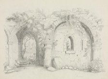 Ruins, about 1840. Creator: Mary Altha Nims (American, 1817-1907).