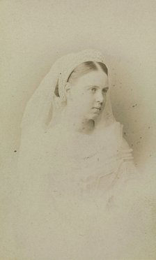 Portrait of Grand Duchess Maria Alexandrovna of Russia (1853-1920), Duchess of Saxe-Coburg and Gotha