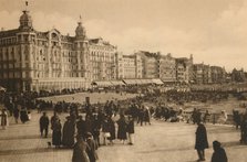 'The Esplanade (seen from the Kursaal)',  c1928. Artist: Unknown.