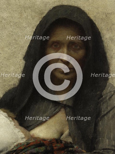 Sans asile, 1883. Creator: Fernand Pelez.