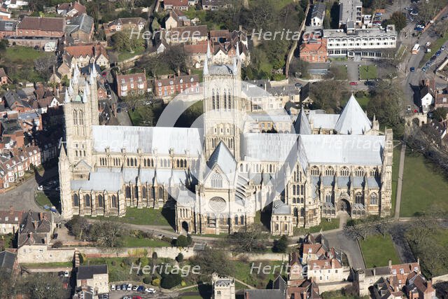 Lincoln Cathedral, Lincolnshire, 2018. Creator: Emma Trevarthen.