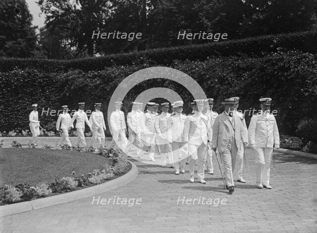 Naval Academy, U.S. - Graduation Exercises, 1917. Creator: Harris & Ewing.