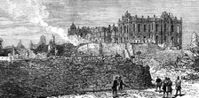 The Ruins of Chicago: the Court-House, 1871. Creator: Unknown.