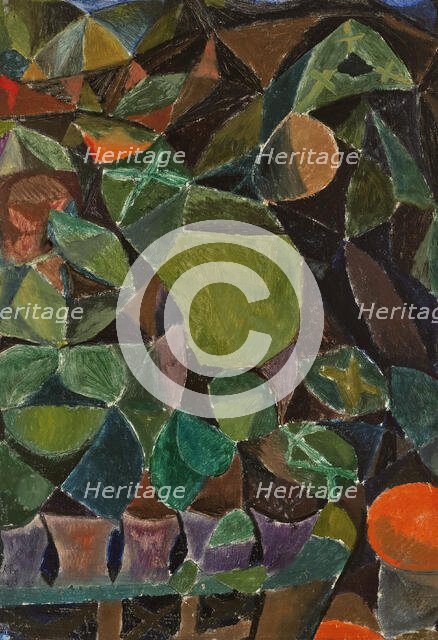 Flower bridge, 1913. Creator: Klee, Paul (1879-1940).