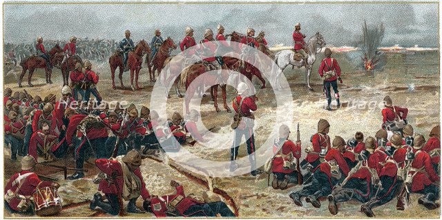 Battle of Tel-el-Kebir, Egypt, 13 September 1882 (1887). Artist: Unknown