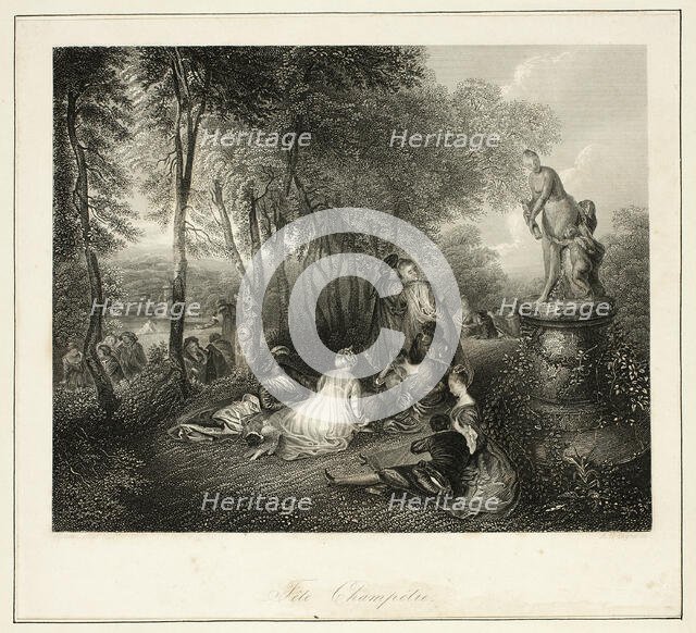 Fête Champêtre, n.d. Creator: Albert Henry Payne.