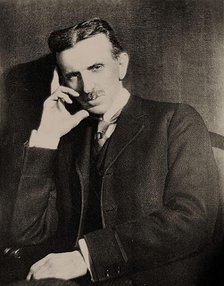 Nikola Tesla (1856-1943) , 1915. Creator: Anonymous.