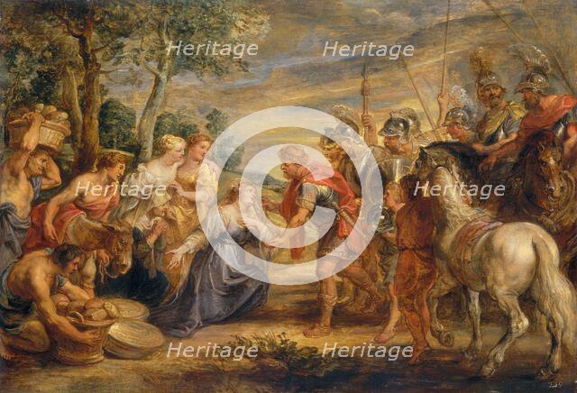 The Meeting of David and Abigail, c. 1630. Creator: Peter Paul Rubens.