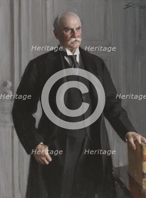 Nelson Wilmarth Aldrich, 1913. Creator: Anders Leonard Zorn.