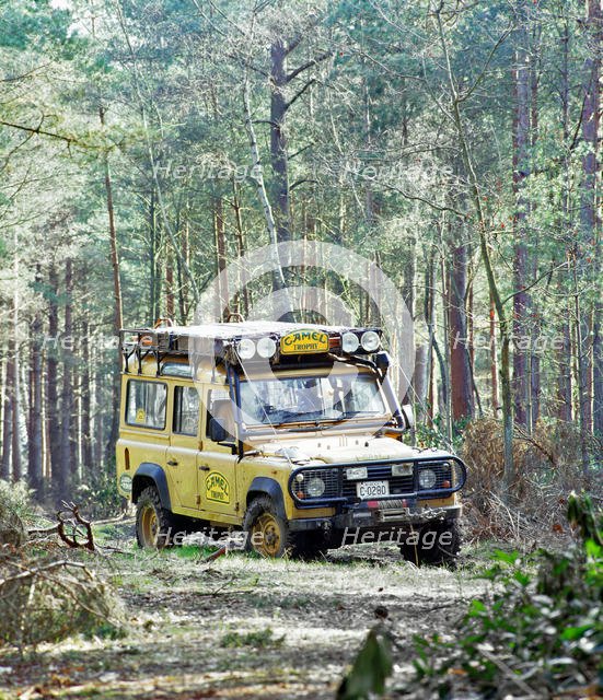 1995 Land Rover Defender, Camel Trophy. Creator: Unknown.