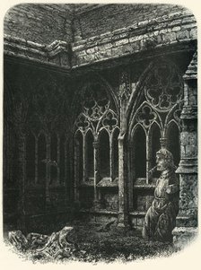 'The Cloisters, Lincoln', c1870.