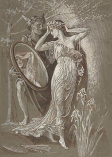 The Mirror of Venus, or L'Art et Vie (Art and Life), ca. 1890. Creator: Walter Crane.