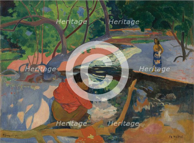 Te Poipoi (Morning), 1892. Artist: Gauguin, Paul Eugéne Henri (1848-1903)