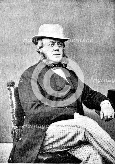 The late Lord Randolph Churchill: Seventh Duke of Marlborough (father of Lord R. Churchill), 1895. Creator: W&D Downey.