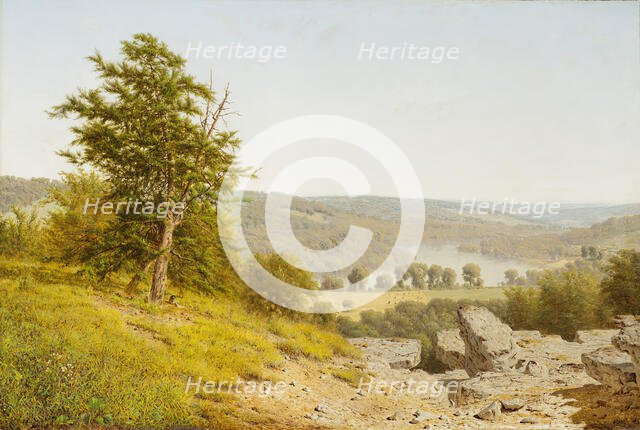 Landscape (image 1 of 2), 1865. Creator: Alexander Helwig Wyant.