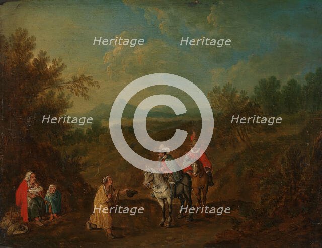 Landscape with Riders, Undated. Creator: Joos de Momper, the younger.