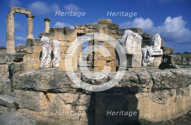 Tomb of Battus, Agora, Cyrene, Libya, c600 BC.