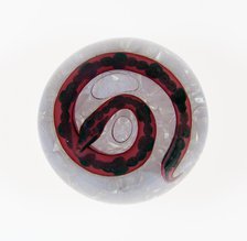 Paperweight, France, c. 1845-60. Creator: Saint-Louis Glassworks.