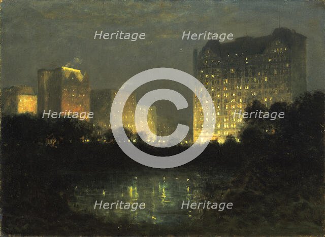 The Plaza, ca. 1907-1911. Creator: William R. Derrick.