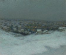 Snow on a Moonlit Night, 1903.