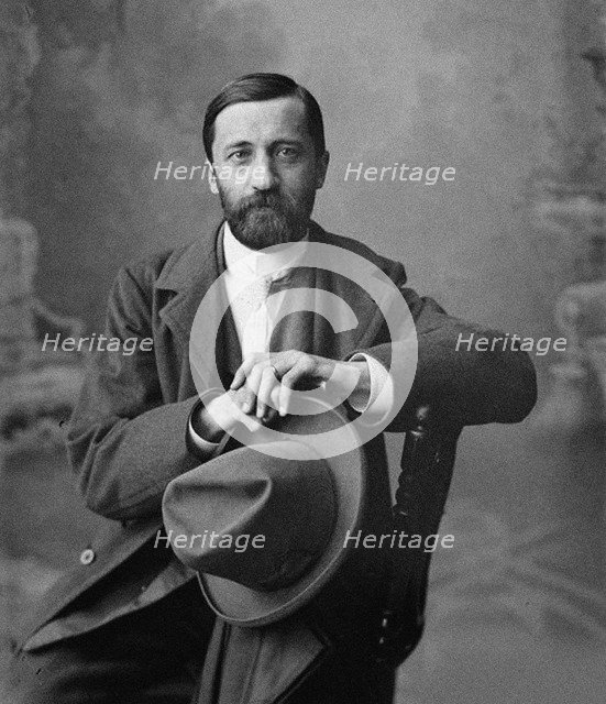 Portrait of Dmitry Merezhkovsky Artist: Dmitriev, Maxim Petrovich (1858-1948)