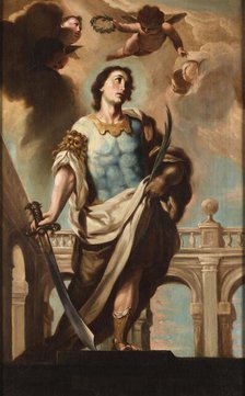 Saint Acisclus, 1712-1713. Creator: Palomino de Castro y Velasco, Acisclo Antonio (1655-1726).