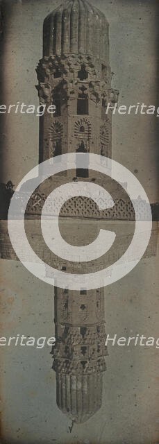 Mosque of Sultan Al-Hakim, Cairo, 1842-44. Creator: Joseph Philibert Girault De Prangey.