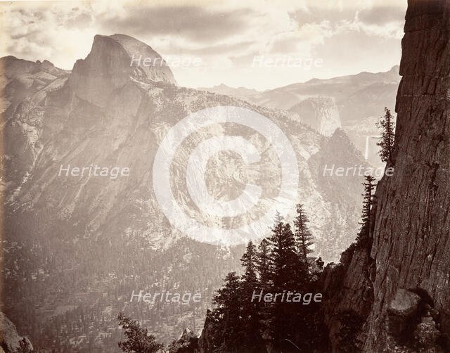 South Dome, 6,000 feet, ca. 1872, printed ca. 1876. Creator: Attributed to Carleton E. Watkins.