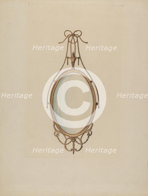 Mirror, c. 1936. Creator: Nicholas Gorid.