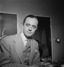 Portrait of Larry Adler, City Center, New York, N.Y., ca. Jan. 1947. Creator: William Paul Gottlieb.