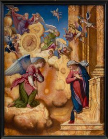 The Annunciation, ca. 1600. Creator: Gentileschi, Orazio (1563-1638).