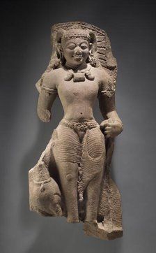Kumara, The Divine General, 7th century. Creator: Unknown.