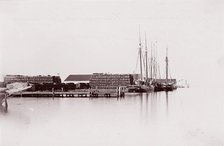 Bermuda Hundred Landing, James River, 1864. Creator: Andrew Joseph Russell.