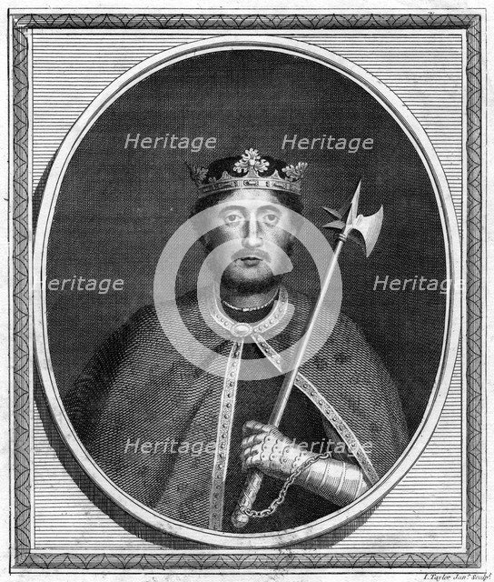 Richard I King of England, (1788).Artist: I Taylor
