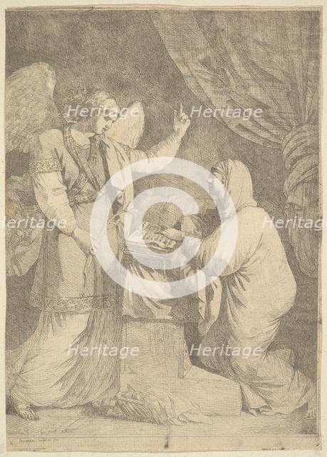 The Annunciation, 1762-63. Creator: Jean Jacques Lagrenee.