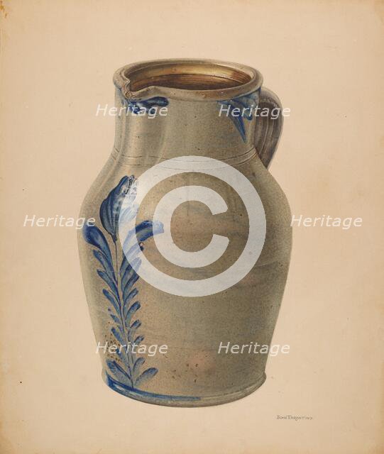 Pitcher, 1938. Creator: John Tarantino.